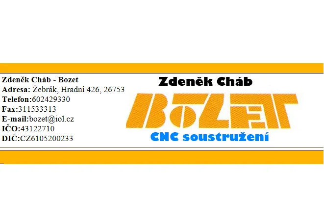 Bozet - Zdeněk Cháb
