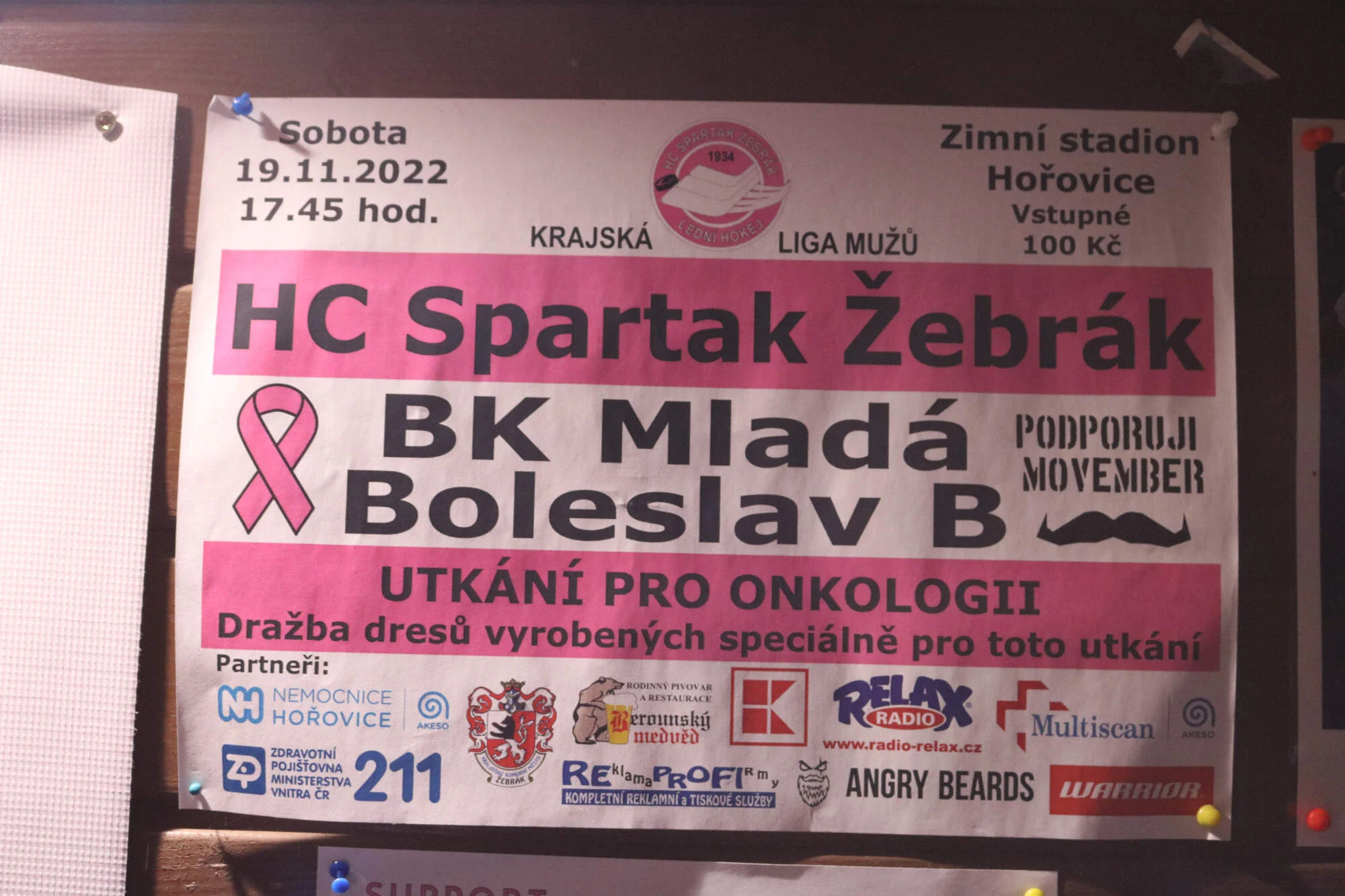 Klubový snímek 2 · Utkání pro onkologii – Žebrák : M. Boleslav B